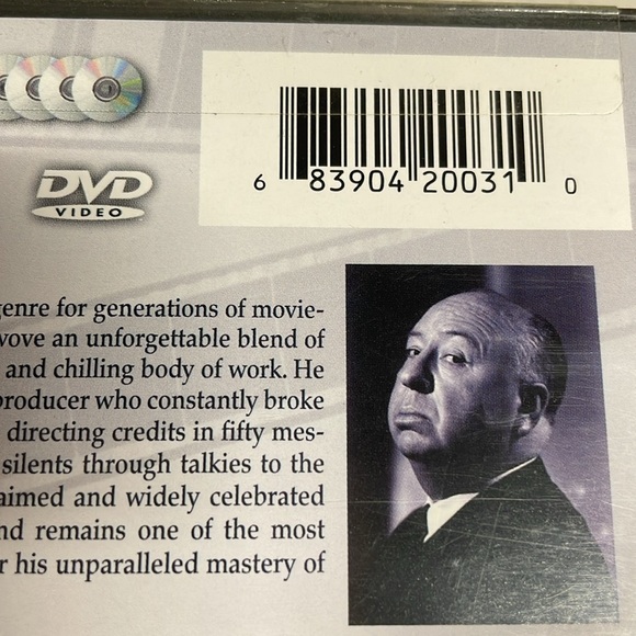 Alfred Hitchcock: The Legend Begins 20 Movie Classics 4 DVD Set NWOT - Picture 3 of 10